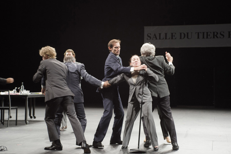 2015 juin Theatre des Amandiers "Ça Ira /1 Fin de Louis" un spectacle écrit et mis en scène par Joël Pommerat