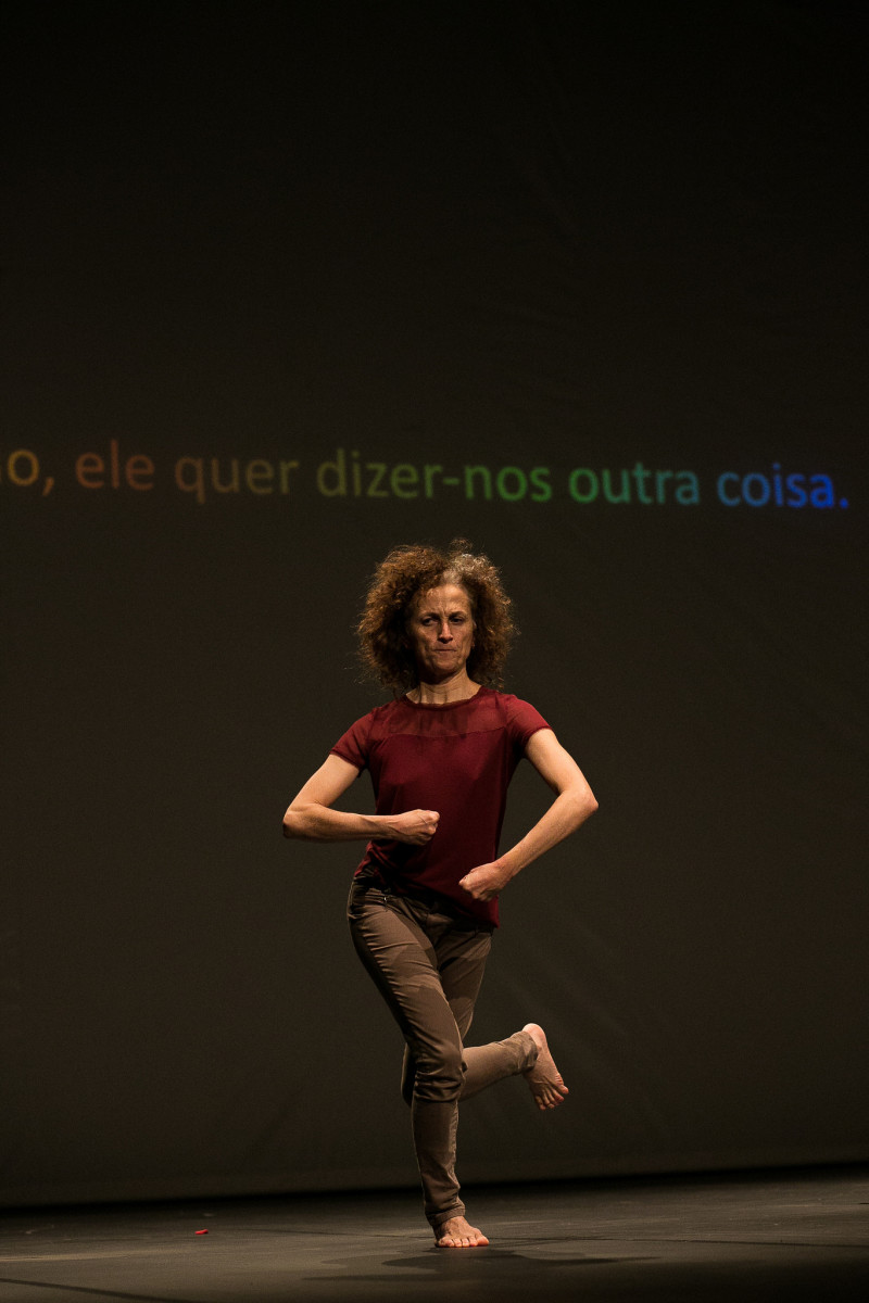 "O que podemos dizer do Pierre". de Vera Mantero. Foto de Leonardo Lima